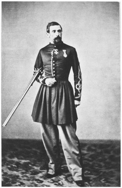 Portrait of Jules Gerard, Lieutenant of the 3rd Regiment of Spahis by French Photographer
